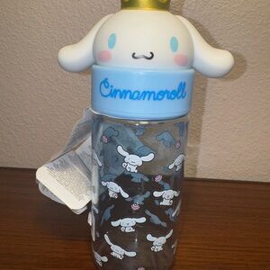 Primark Cinnamoroll Kids Water Bottle - Blue and White